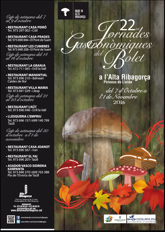 Jornades Gastronòmiques del Bolet