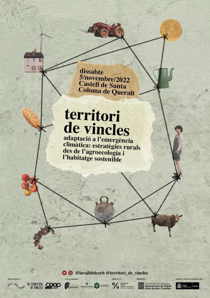 Territori de vincles – adaptació a l'emergència climàtica: estratègies rurals des de l'agroecologia i l'habitatge sostenible