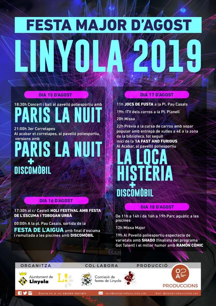 Festa Major d'agost de Linyola