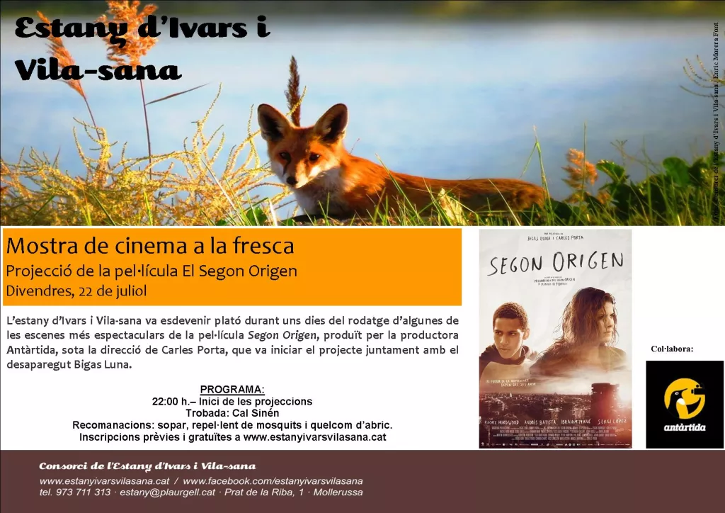 Cinema a la fresca "Segon Origen"