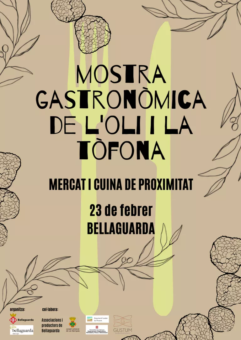 Sorteig Exprés 2 esmorzars dobles a la Mostra Gastronòmica de l’Oli i la Tòfona de Bellaguarda