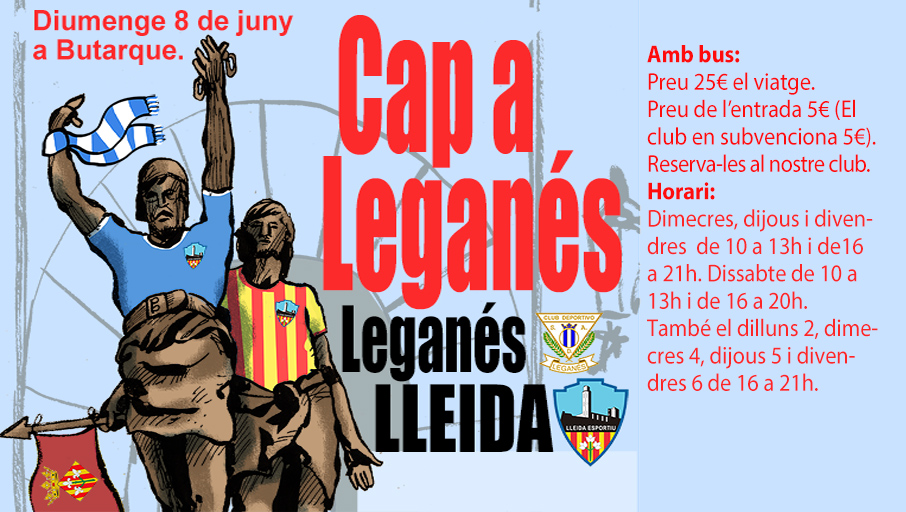 CD Leganés - Lleida Esportiu
