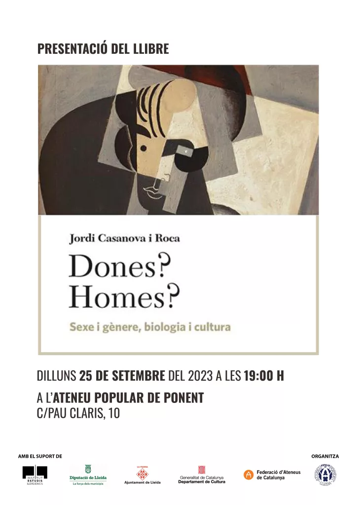 Dones? Homes? Sexe i gènere, biologia i cultura