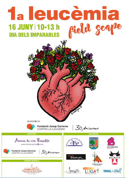 Leucèmia field scape a favor de la Fundació Carreras