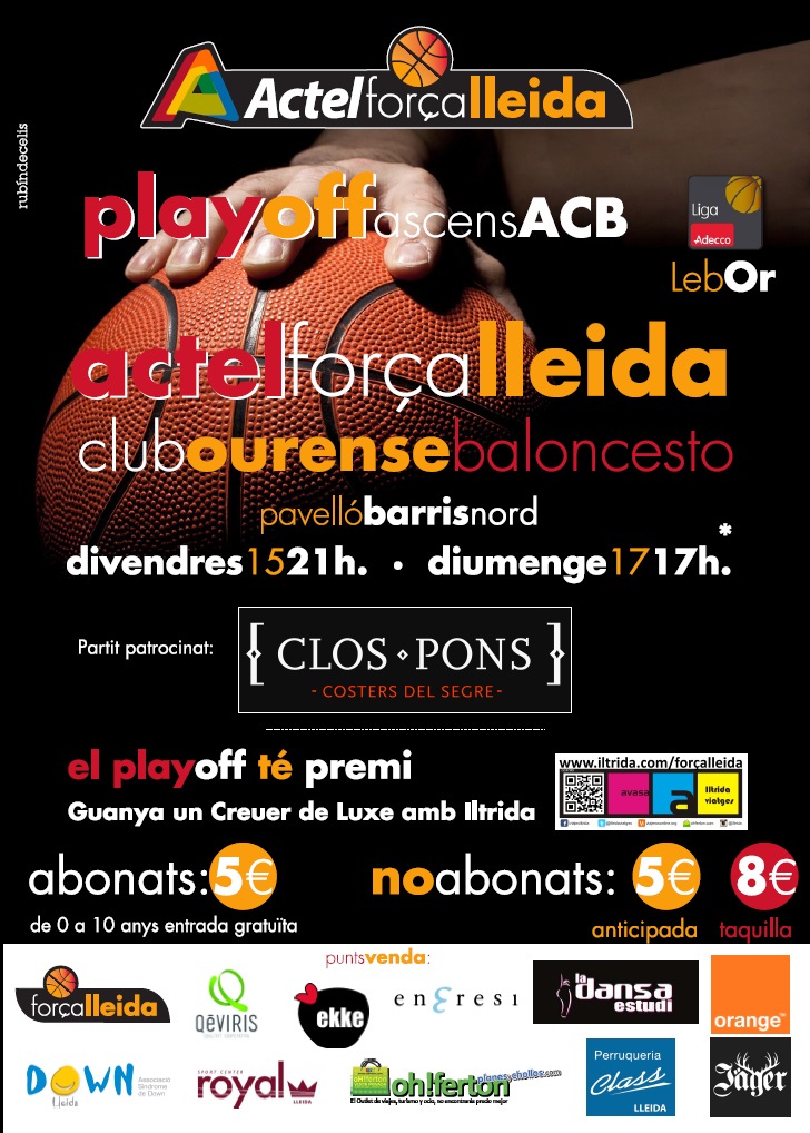 Força Lleida - Ourense Baloncesto