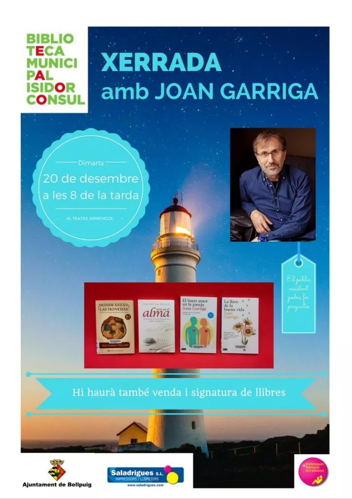 Xerrada amb "Joan Garriga" a Bellpuig