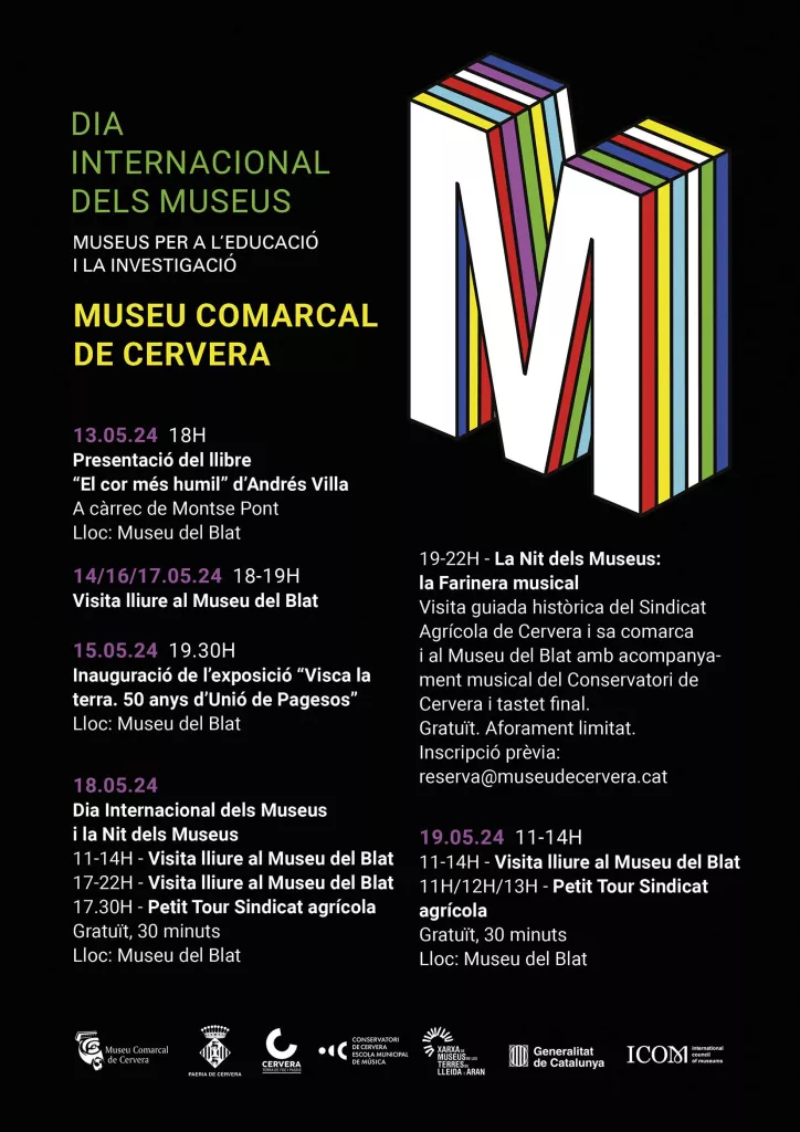 Dia Internacional dels Museus | Museu de Cervera