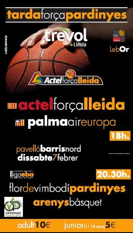 Actel Força Lleida - Palma Air Europa