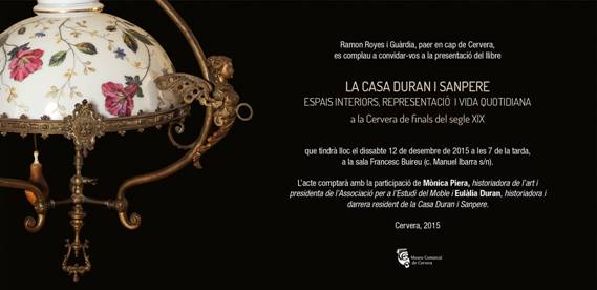Presentació del llibre 'La Casa Duran i Sanpere'