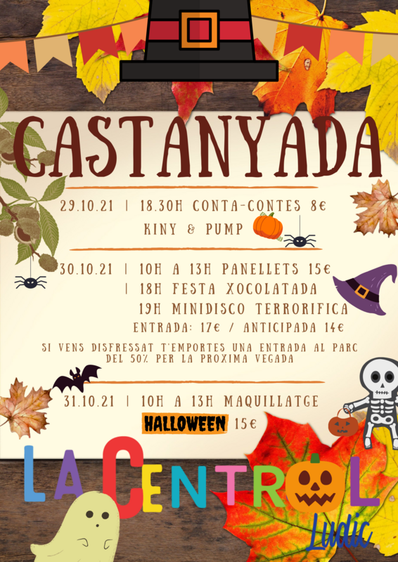 Castanyada i Halloween a Lúdic La Central!