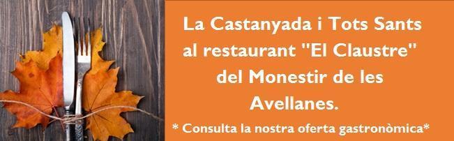 Menús Castanyada Monestir avellanes