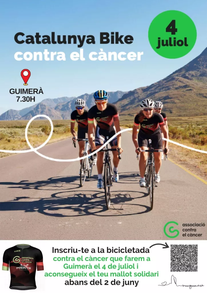 Bicicletada contra el càncer a Guimerà