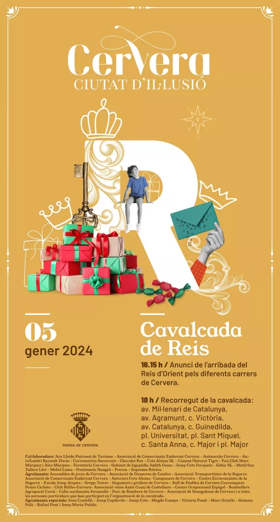 Cavalcada de Reis 2024 a Cervera