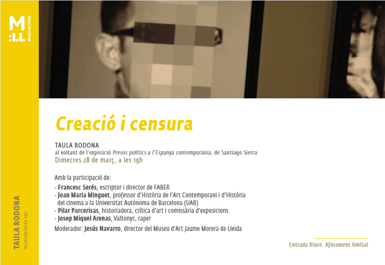 Taula rodona: "Creació i censura"
