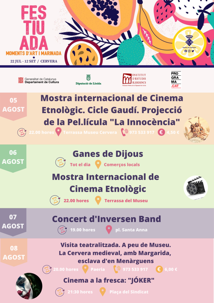 Festiuada – Moments d’art i marinada