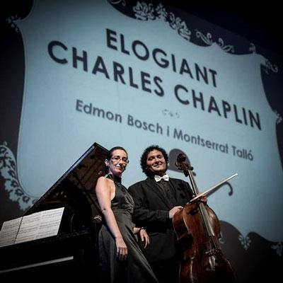 "Elogiant Charles Chaplin". Edmon Bosch i Montserrat Talló