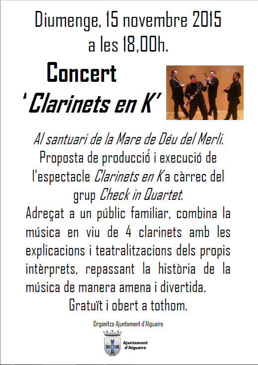Clarinets en K