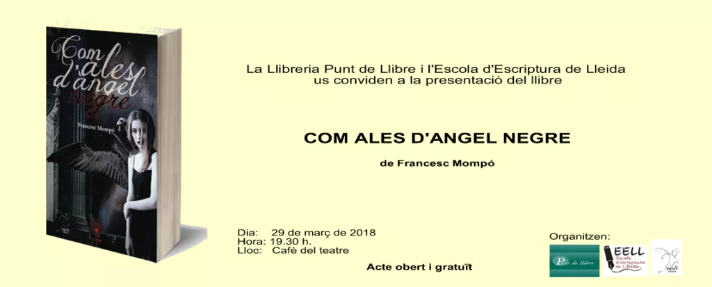 Presentació del llibre 'Com ales d'àngel negre'
