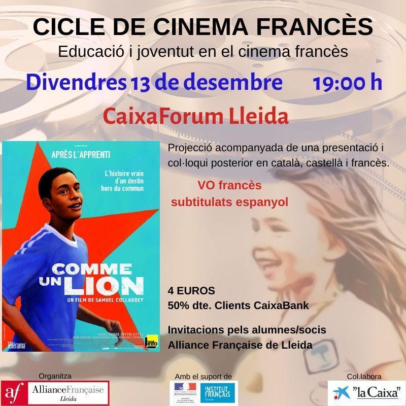 Projecció "Comme un lion"