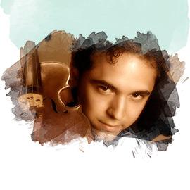 Jesús Reina i un violí