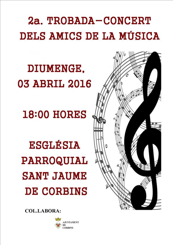 Trobada - concert dels Amics de la Música