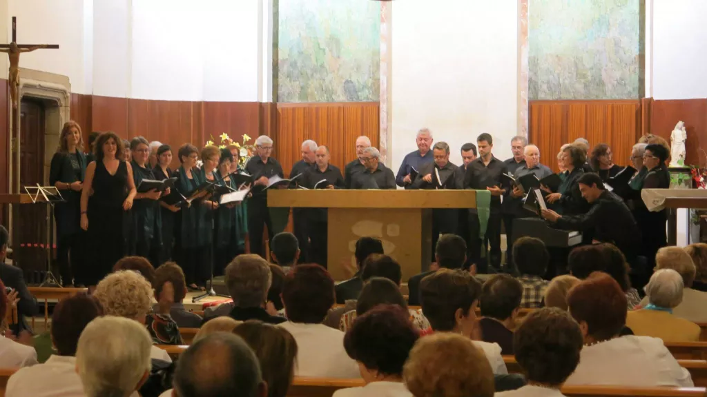 Un concert de l'edició 2014 del cicle Segrià Corals.