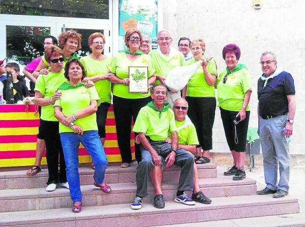Una colla guanyadora d'una edició anterior del concurs.