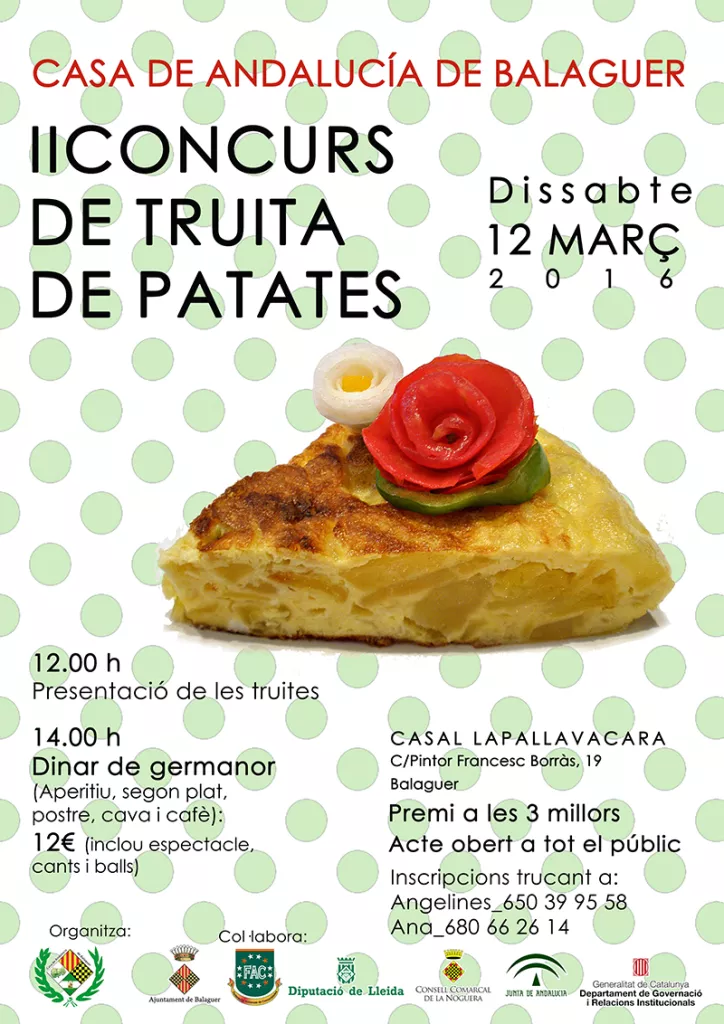 Concurs de truita de patates