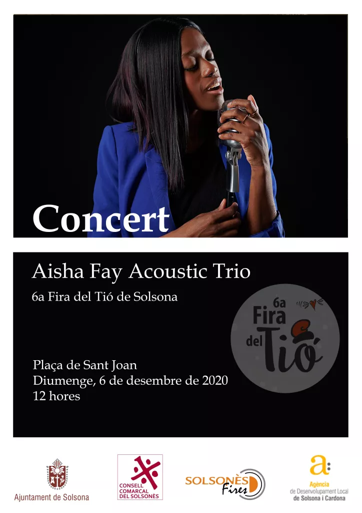 Aisha Fay Acoustic Trio | Fira del Tió de Solsona
