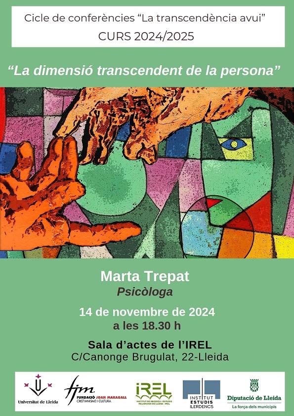 "La dimensió transcendent de la persona" | Conferència Dra. Marta Trepat
