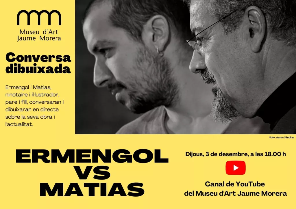 ⏯️ #DIRECTE | Conversa dibuixada 'Ermengol vs Matias'