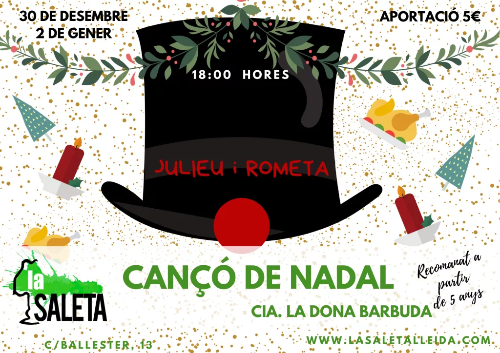 Cançó de Nadal Julieu i Romenta - Cia. La Dona Barbuda
