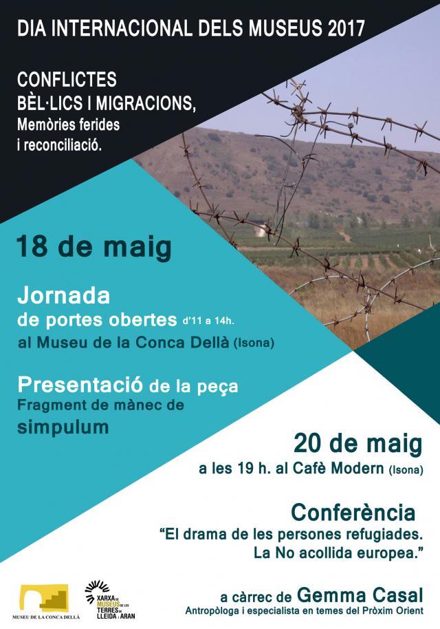 'Conflictes bèl·lics i migracions. Memòries ferides i reconciliació.'