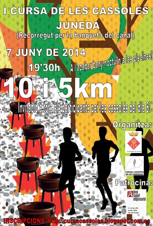 I Cursa de les Cassoles de Juneda