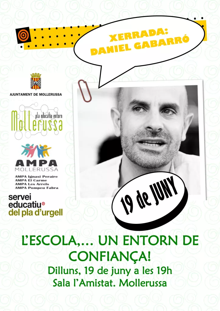 'L'escola, un entorn de confiança'