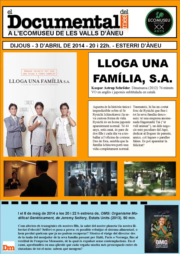 Estrena del documental 'Lloga una família, S.A.'