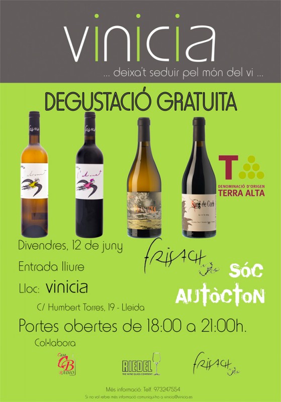 Degustació del Celler Frisach