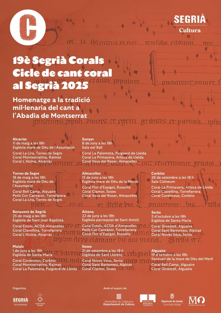 Segrià Corals - Cicle de Cant Coral al Segrià