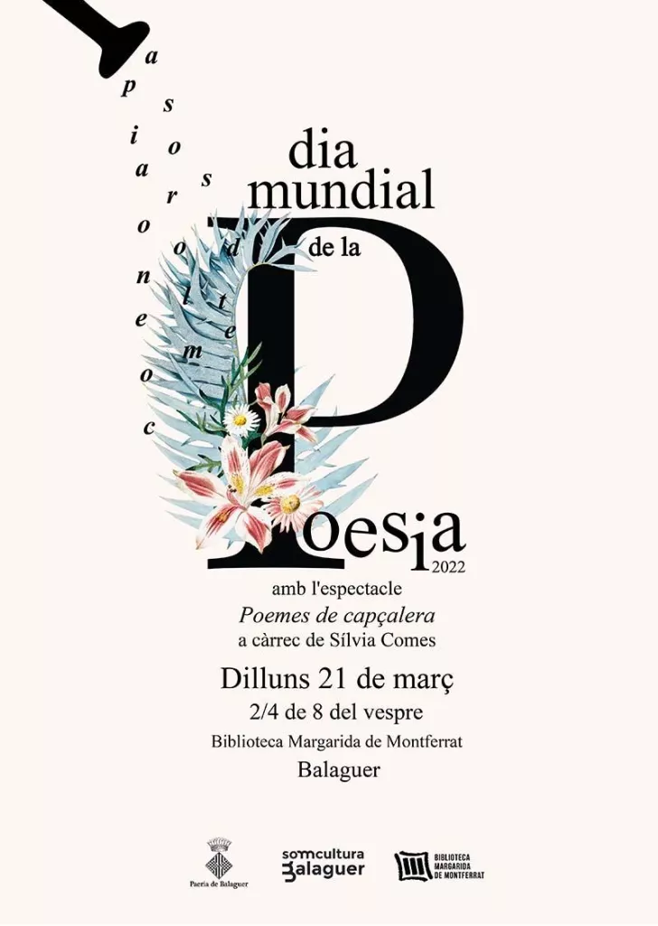 'Poemes de capçalera' amb Sílvia Comes