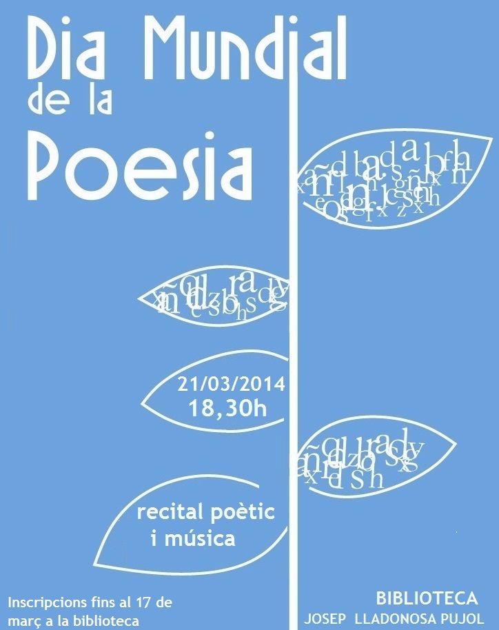 Dia Mundial de la Poesia a Alguaire