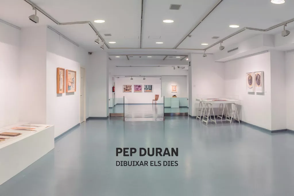 Visita virtual a l'exposició "Dibuixar els dies" de Pep Duran