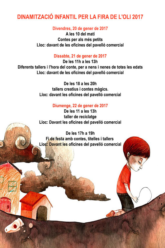 Dinamització infantil per a la 54a Fira de l'Oli de les Borges Blanques