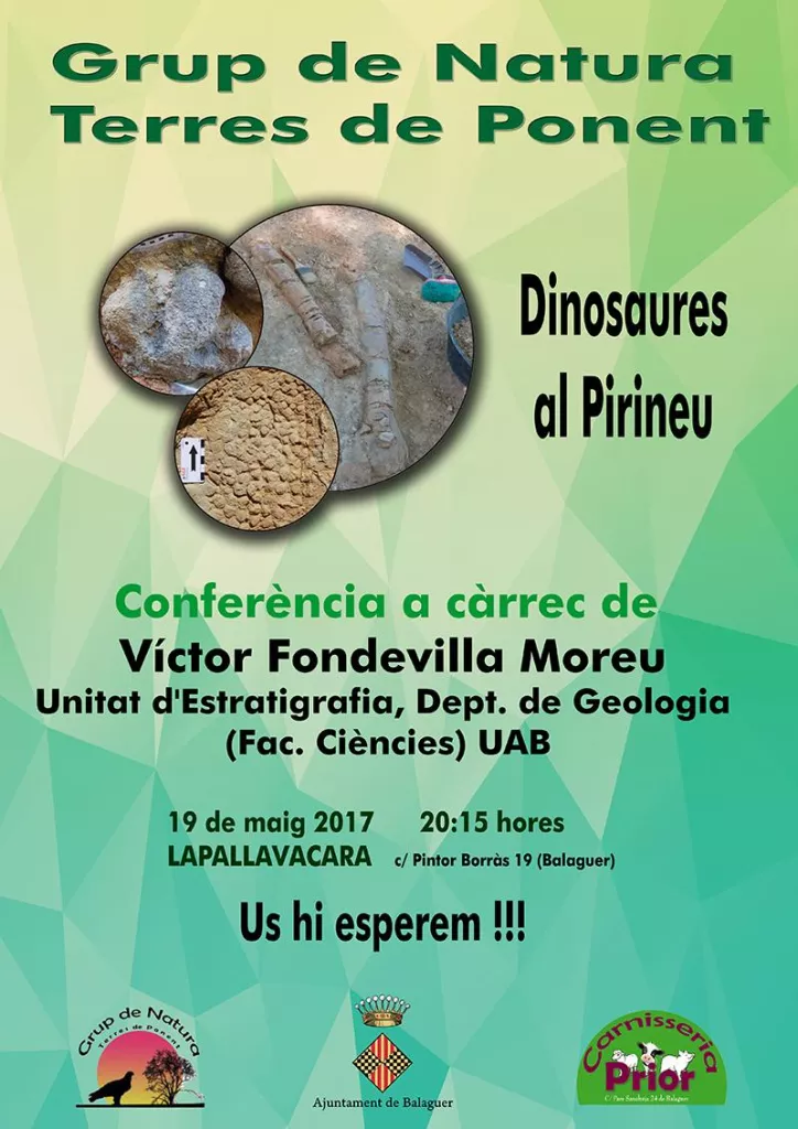 Conferència 'Dinosaures al Pirineu'