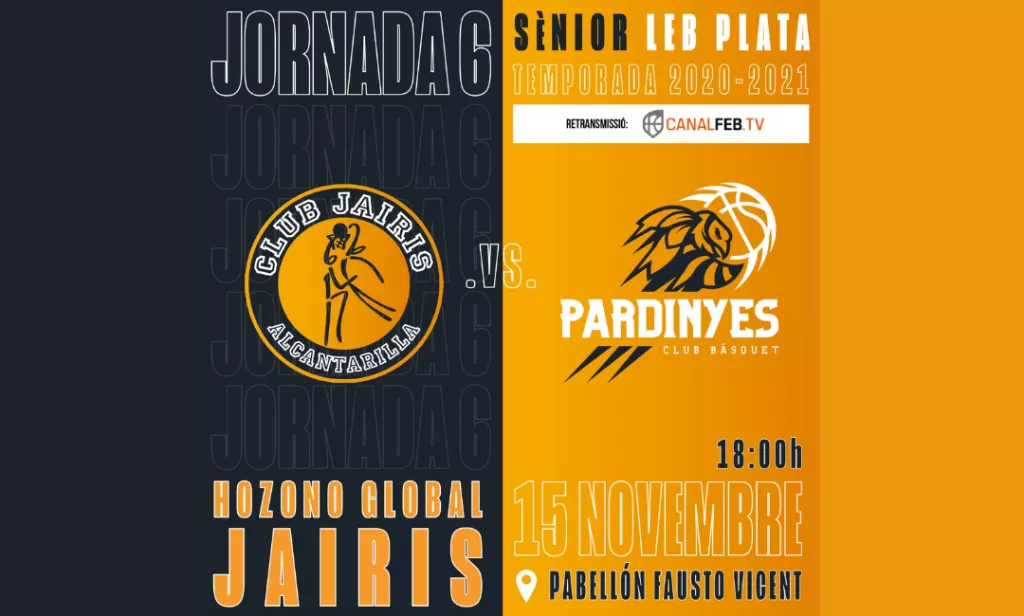 ⏯️ #DIRECTE | CB Pardinyes vs Club Jairis Alcantarilla