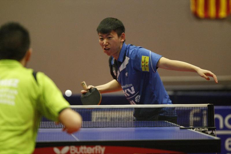 Gui Chenkai, del DKVBorges, durant un partit / SEGRE