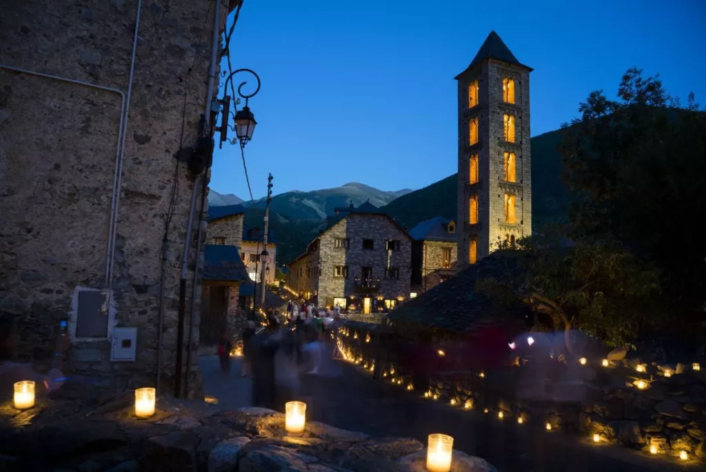 Nit de la Llum a Erill la Vall