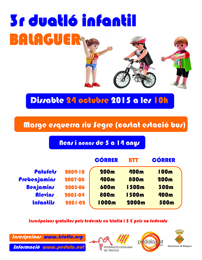 Duatló infantil Balaguer