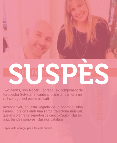 Concert Two Hearts - Robert Fàbrega & Alba Farrés