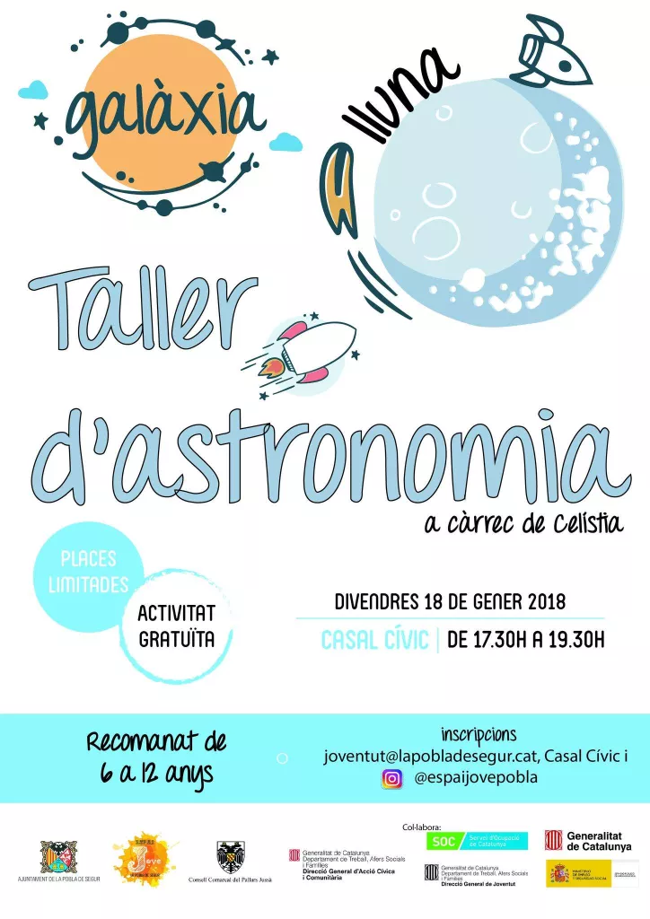 Taller d'astronomia