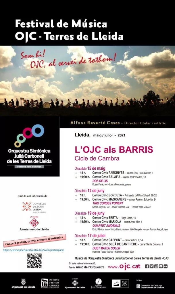 Festival de Música Orquestra Julià Carbonell - Terres de Lleida